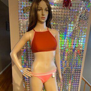 aerie Halter Bikini Top NWT Size M